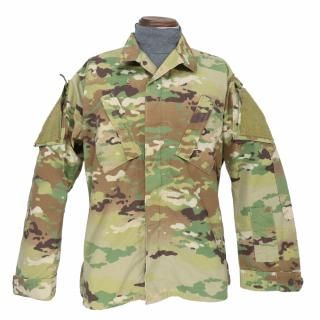 <img class='new_mark_img1' src='https://img.shop-pro.jp/img/new/icons5.gif' style='border:none;display:inline;margin:0px;padding:0px;width:auto;' />≪ARMY≫スコーピオンW2迷彩 コンバットジャケット / SMALL-REGULAR (USED)