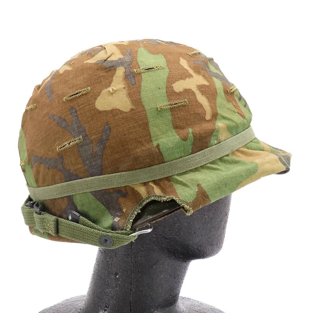 M1ヘルメット | LC1リーフ迷彩セット - -米軍放出品販売- White