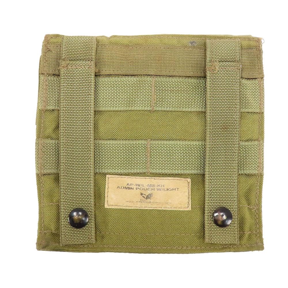 アドミンポーチ ウィズ ライト | カーキ - -米軍放出品販売