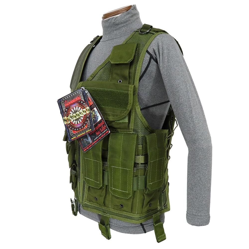 BLACKHAWK!オメガ タクティカルベスト|サイズ9 - -米軍放出品