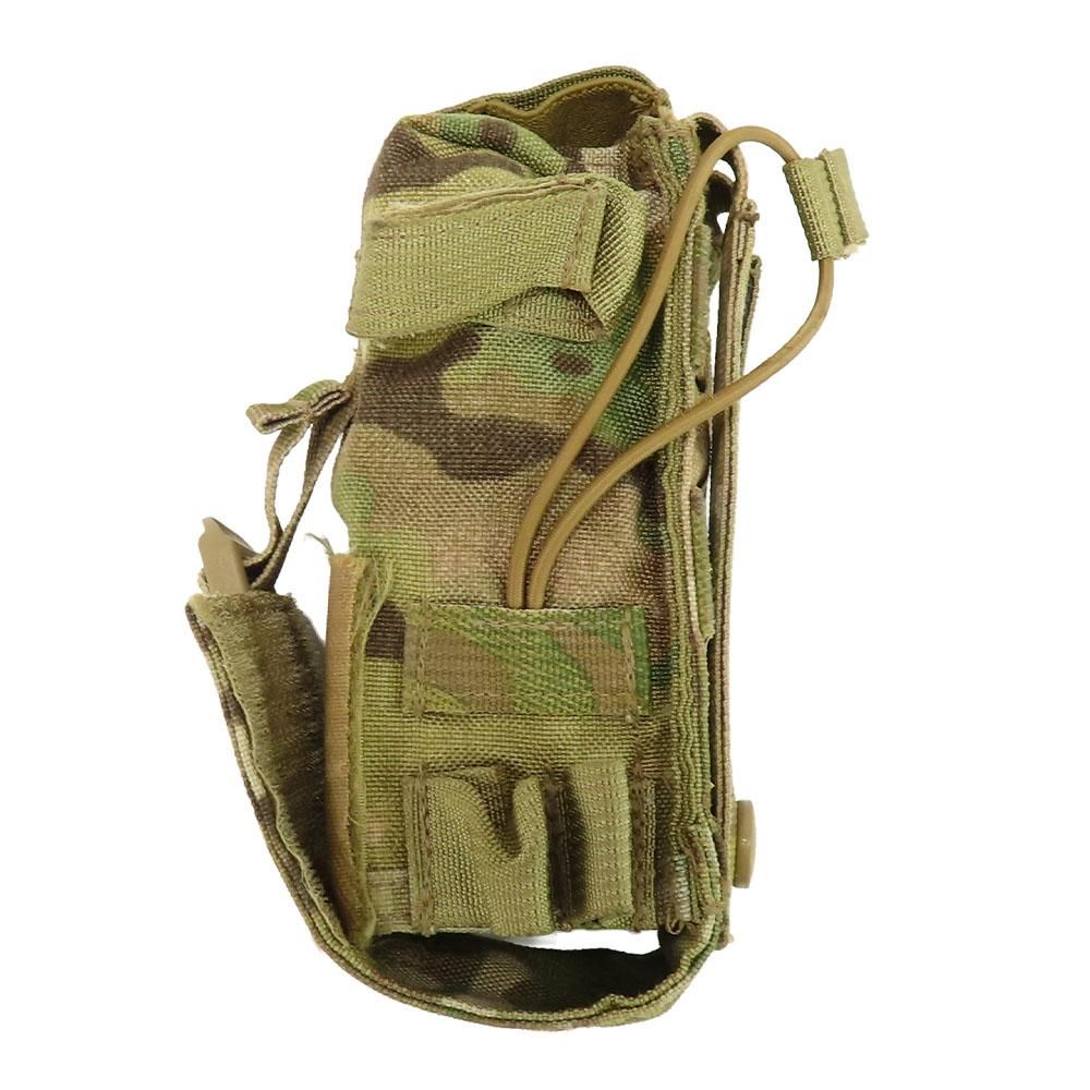 EAGLE ショックチューブポーチ | マルチカム迷彩 - -米軍放出品
