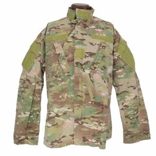 <img class='new_mark_img1' src='https://img.shop-pro.jp/img/new/icons5.gif' style='border:none;display:inline;margin:0px;padding:0px;width:auto;' />≪ARMY≫マルチカム(OEFCP)迷彩 コンバットジャケット / MEDIUM-LONG (USED)