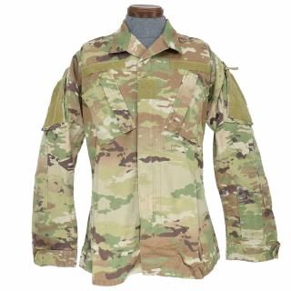 <img class='new_mark_img1' src='https://img.shop-pro.jp/img/new/icons5.gif' style='border:none;display:inline;margin:0px;padding:0px;width:auto;' />≪ARMY≫スコーピオンW2迷彩 コンバットジャケット / SMALL-LONG (USED)
