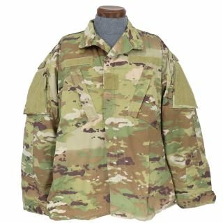<img class='new_mark_img1' src='https://img.shop-pro.jp/img/new/icons5.gif' style='border:none;display:inline;margin:0px;padding:0px;width:auto;' />≪ARMY≫スコーピオンW2迷彩 コンバットジャケット / MEDIUM-REGULAR (USED)