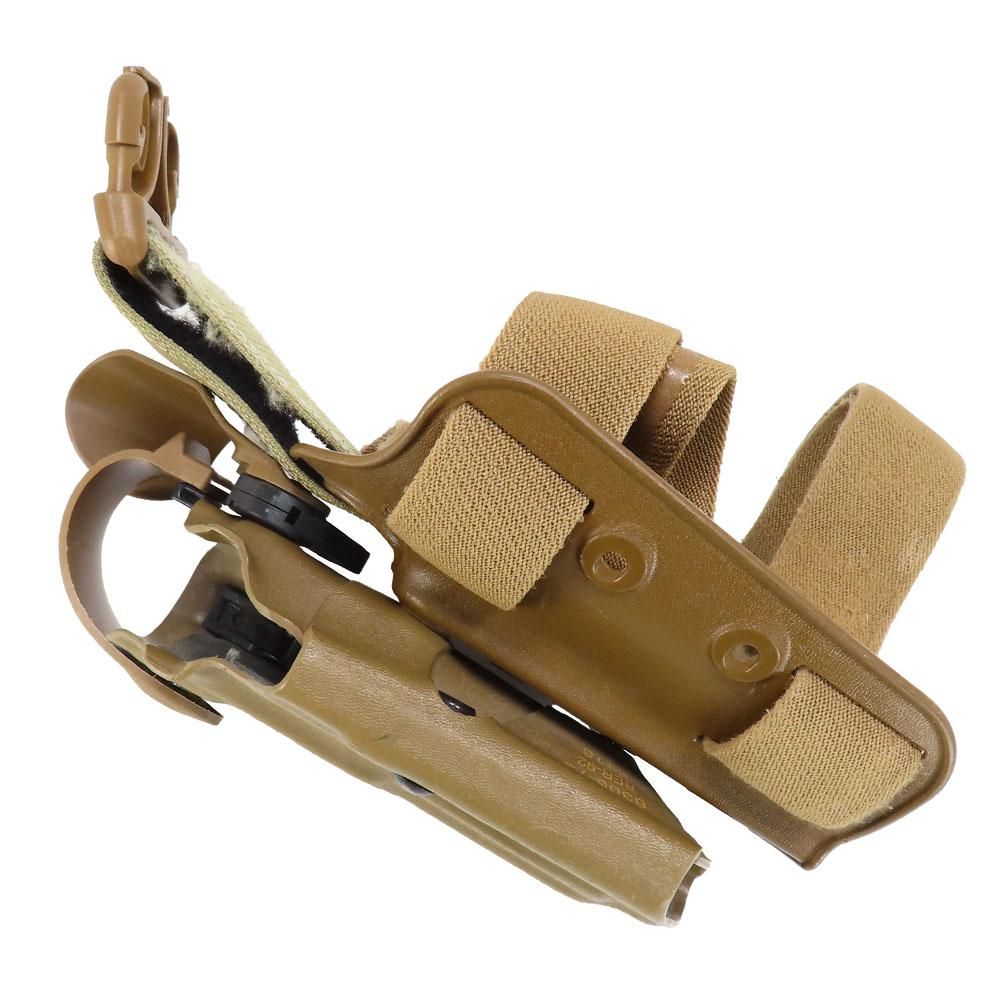 米軍実物　SAFARILAND レッグホルスター　ベレッタ92/96 右利き用 ミリタリーショップ レプマート / Safariland レッグホルスター