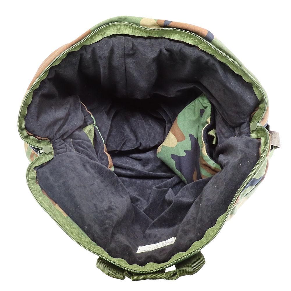 HGU-56/P ヘルメットバッグ | ウッドランド迷彩 - -米軍放出品販売