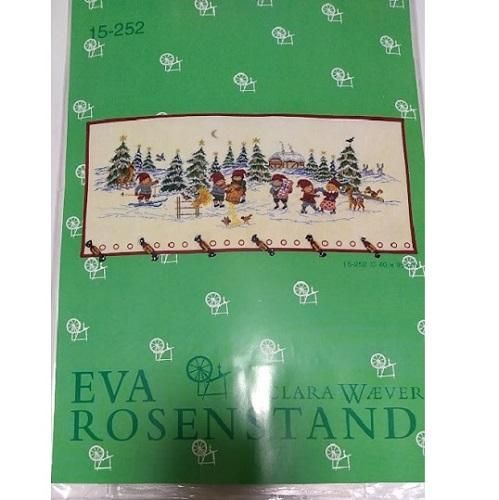 デンマーク Eva Rosenstand 刺繍 クリスマス クロスステッチ 図案 エヴァ ローゼンスタンド セイオー堂