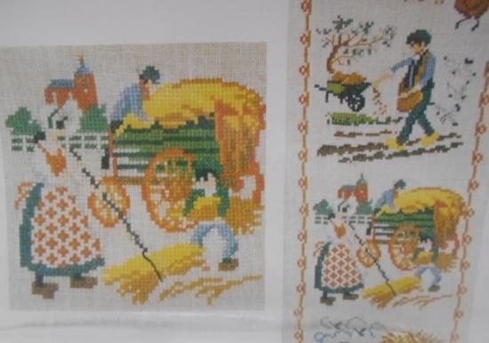 クロスステッチ　キット　農家の1日 Pako 農家の一日 クロスステッチキット- 通販