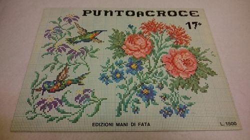 イタリア 刺繍のクロスステッチ 図案集 Punto A Croce セイオー堂