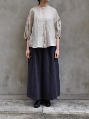 ikkuna suzuki takayuki / lantern-sleeve blouse  col.nude