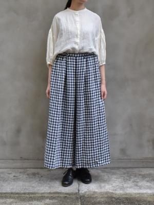 ikkuna suzuki takayuki / gathered pants col.checked