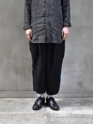 suzuki takayuki / wide legged pants col.black