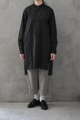 suzuki takayuki / pullover shirt ii col.black stripe