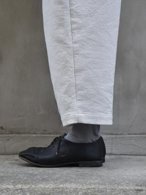 SHOE AND SEWN / Nice with Tongue col.black