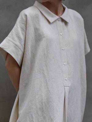 muku / BEIGE SHIRT DRESS col.beige
