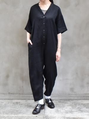 muku / BLACK JUMPSUIT col.black