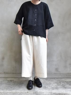 muku / BEIGE WIDE LEG PANTS col.beige