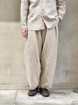 kaval / Phoenix pants(High count 25/linen) col.natural