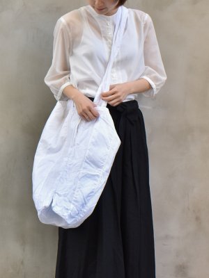 kaval / Patchwork bag M (Patchwork cotton linen) col.off white
