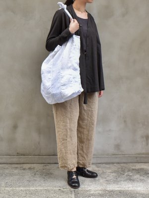 	
kaval / Patchwork bag L (Patchwork cotton linen) col.off white 