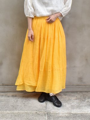 ikkuna suzuki takayuki / combination skirt col.bright yellow