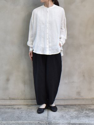 ikkuna suzuki takayuki / gathered blouse  col.white