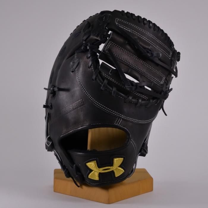 アンダーアーマー】硬式／ファーストミット／ブラック - スポーツ