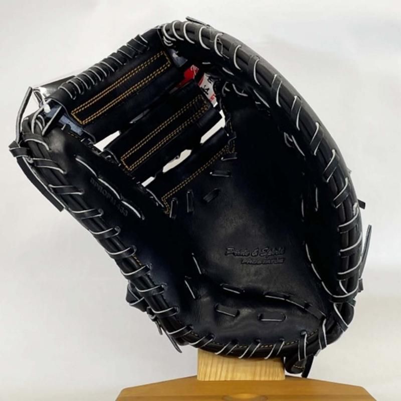 [即戦力] ZETT プロステイタス　硬式　ファーストミット　黒 硬式ファーストミット プロステイタス 一塁手用 | 【ZETT