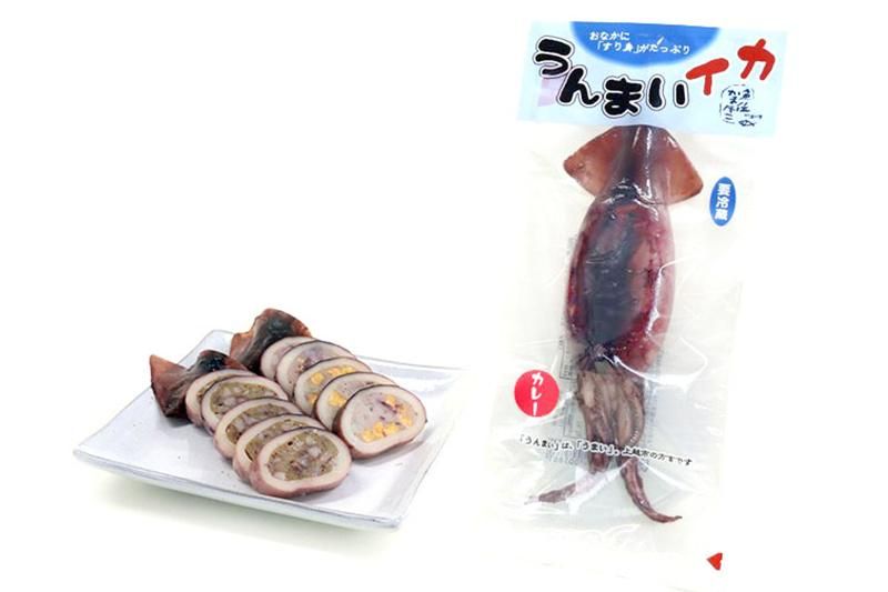 うんまいイカ カレー味 口福の店 魚住かまぼこ店