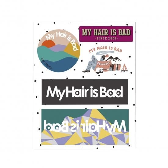 ステッカーシート My Hair Is Bad Online Shop ステッカーシート My Hair Is Bad Online Shop