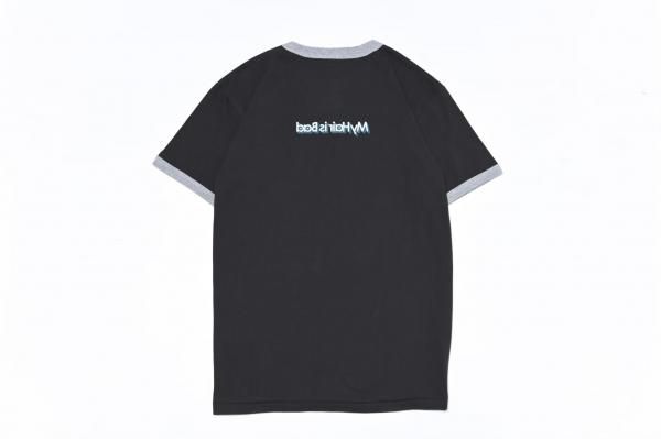 REIRIE BIGロゴTシャツ　黒 rehacer : Wakayama Heavy Weight Tee / 和歌山 ヘビーウェイト