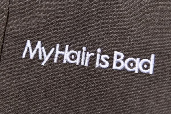 ピグメントトートバッグ / チャコール - My Hair is Bad Online Shop