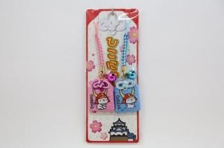 ひこにゃん オリジナル シルク扇子【22㎝】 - J-SELECT ONLINE STORE