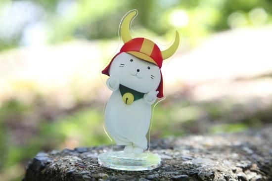 実写ひこにゃん アクリルスタンド【おててほっぺ】