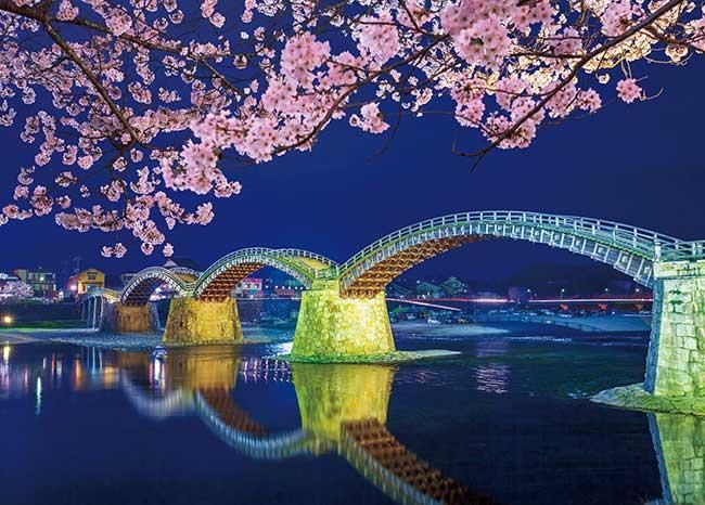 錦帯橋 宵桜 - アップルワンショップ（ジグソーパズルメーカー