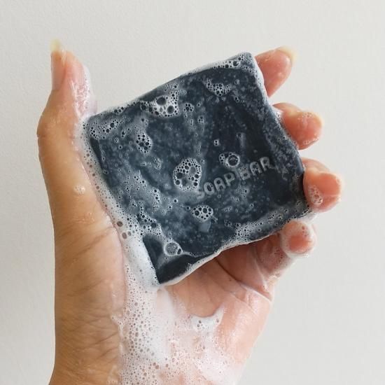 スパイク ブラックソープ】竹炭でお肌、毛穴の汚れをディープ