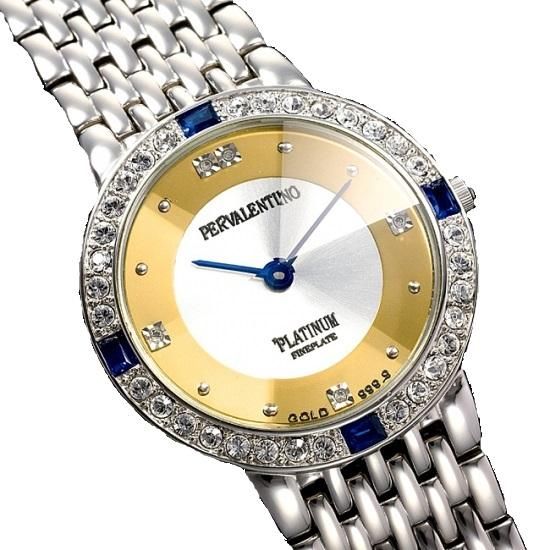 ペレバレンチノ純金箔宝飾時計(レディース) ペレバレンチノ純金箔宝飾