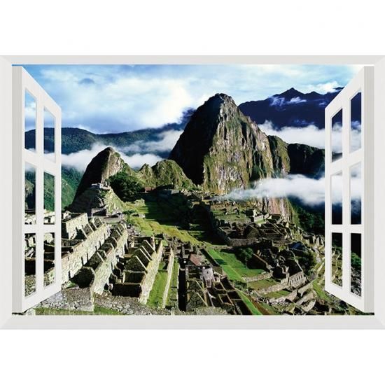 お風呂のポスター 世界遺産（4枚セット） - Eclea(イークレア