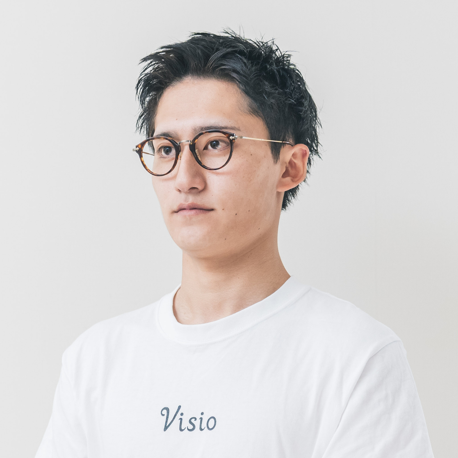 通販】E-0508 TORT/AG EYEVAN ┃正規取扱店 Visio