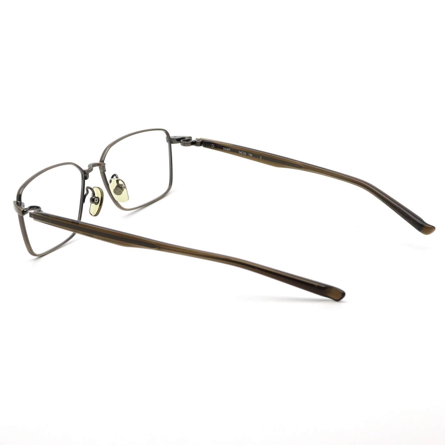 【美品】999.9 フォーナインズ S-646T メガネ 999.9（アイウェア） 美品 999.9 フォーナインズ メガネフレーム