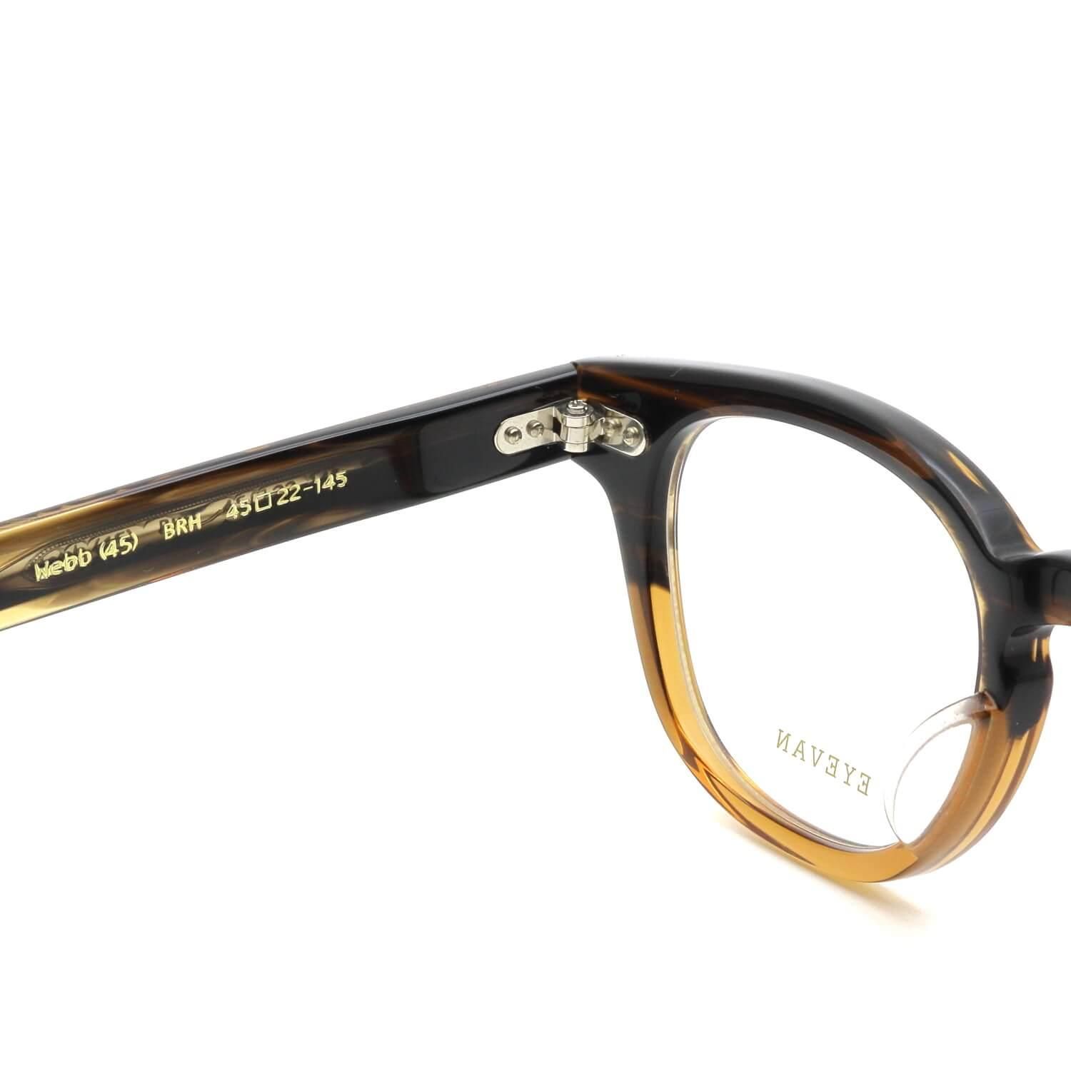 通販】WEBB(45) BRHカラー┃EYEVAN(アイヴァン)正規取扱店 Visio 通販】WEBB(45) BRHカラー┃EYEVAN(アイヴァン)正規取扱店 Visio