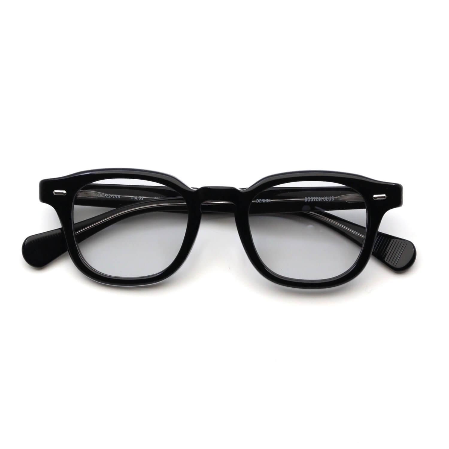 BOSTON CLUB ブラック サングラス BOSTON CLUB / JUSTIN Sun / S04 Black - Gray Lenses ブラック