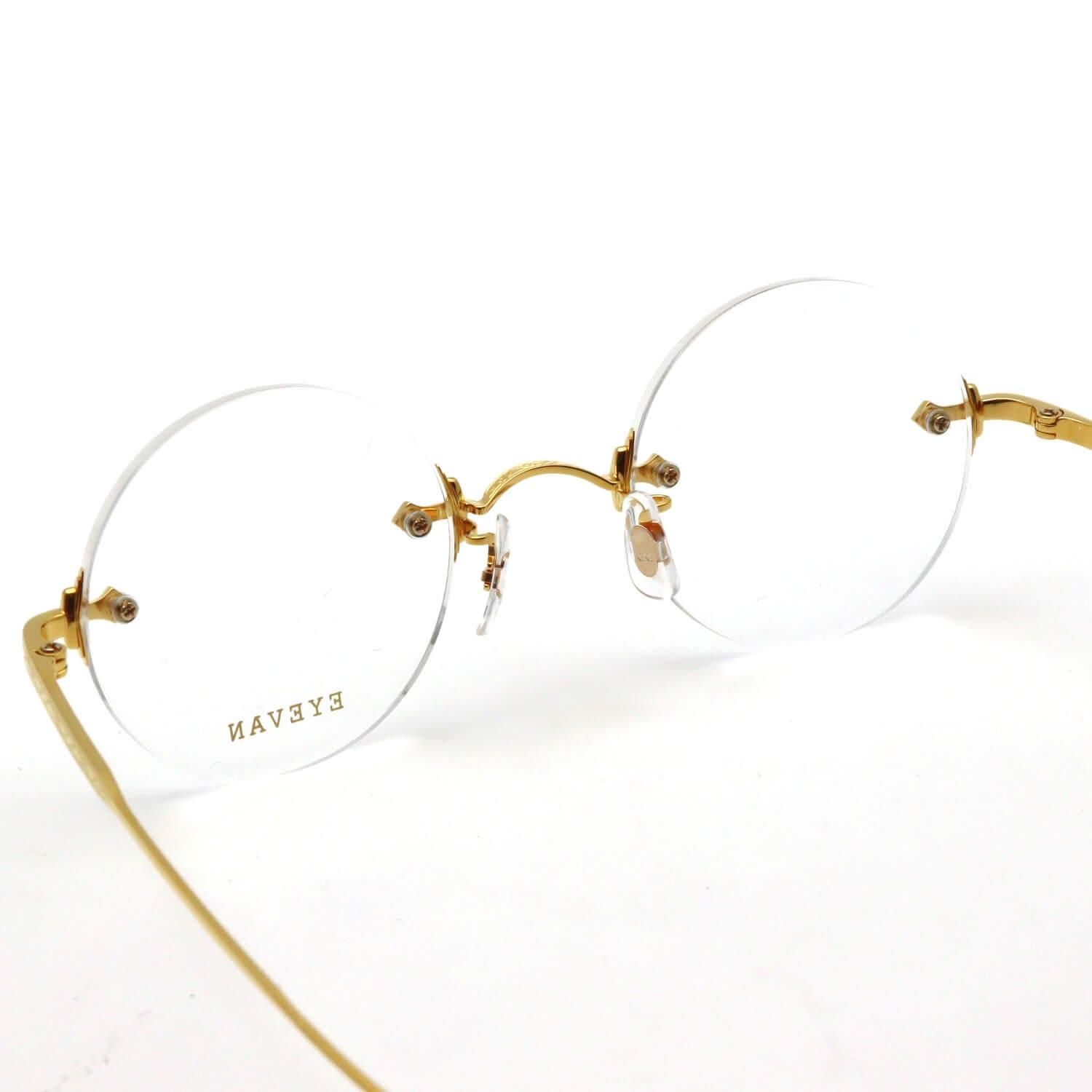 EYEVAN　Orbit　AG　伊達メガネ　アイヴァン　ほぼ未使用　ツーポイント EYEVAN Orbit AG 伊達メガネ アイヴァン ほぼ未使用 ツーポイント