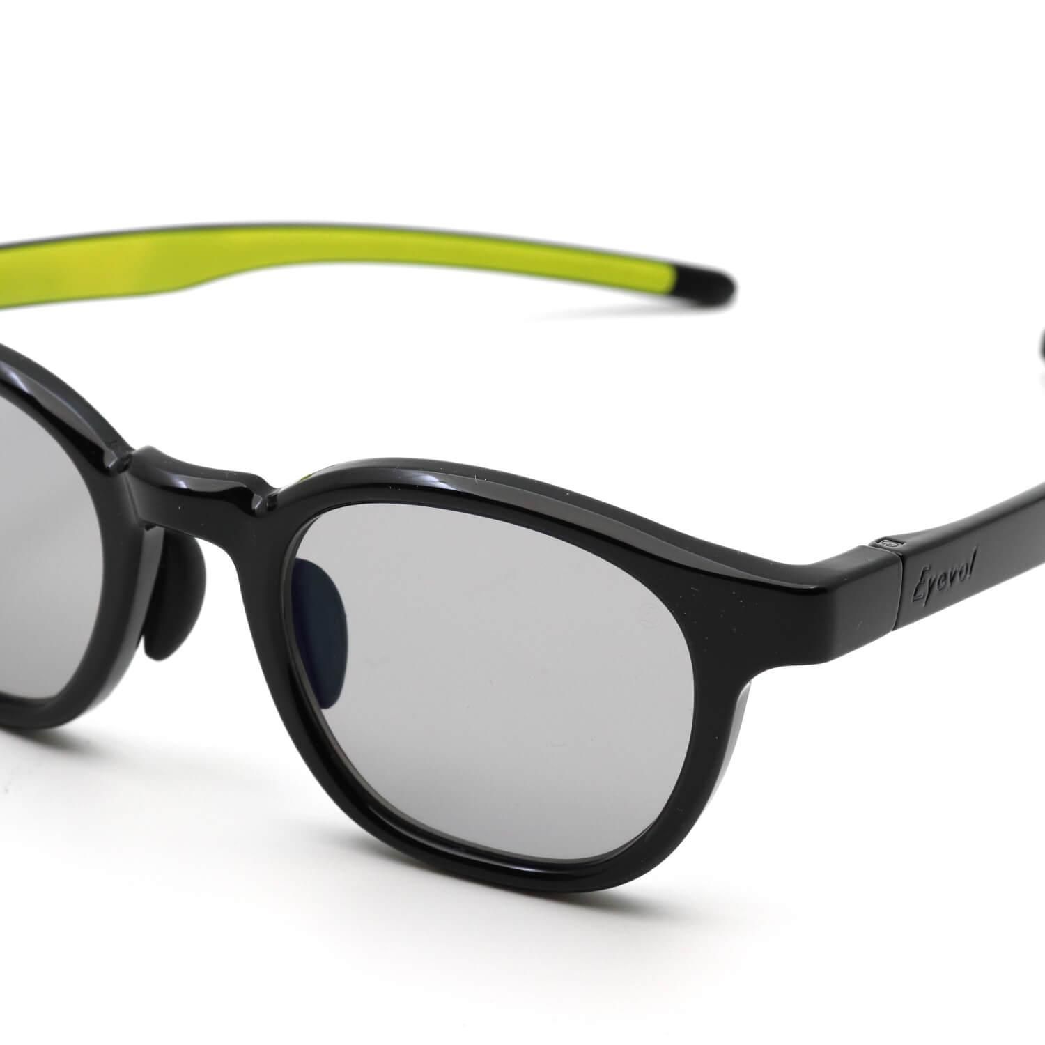 【美品】Eyevol MIRALLE サングラス デミ×イエロー 純正ケース付 美品】Eyevol MIRALLE サングラス デミ×イエロー 純正ケース付