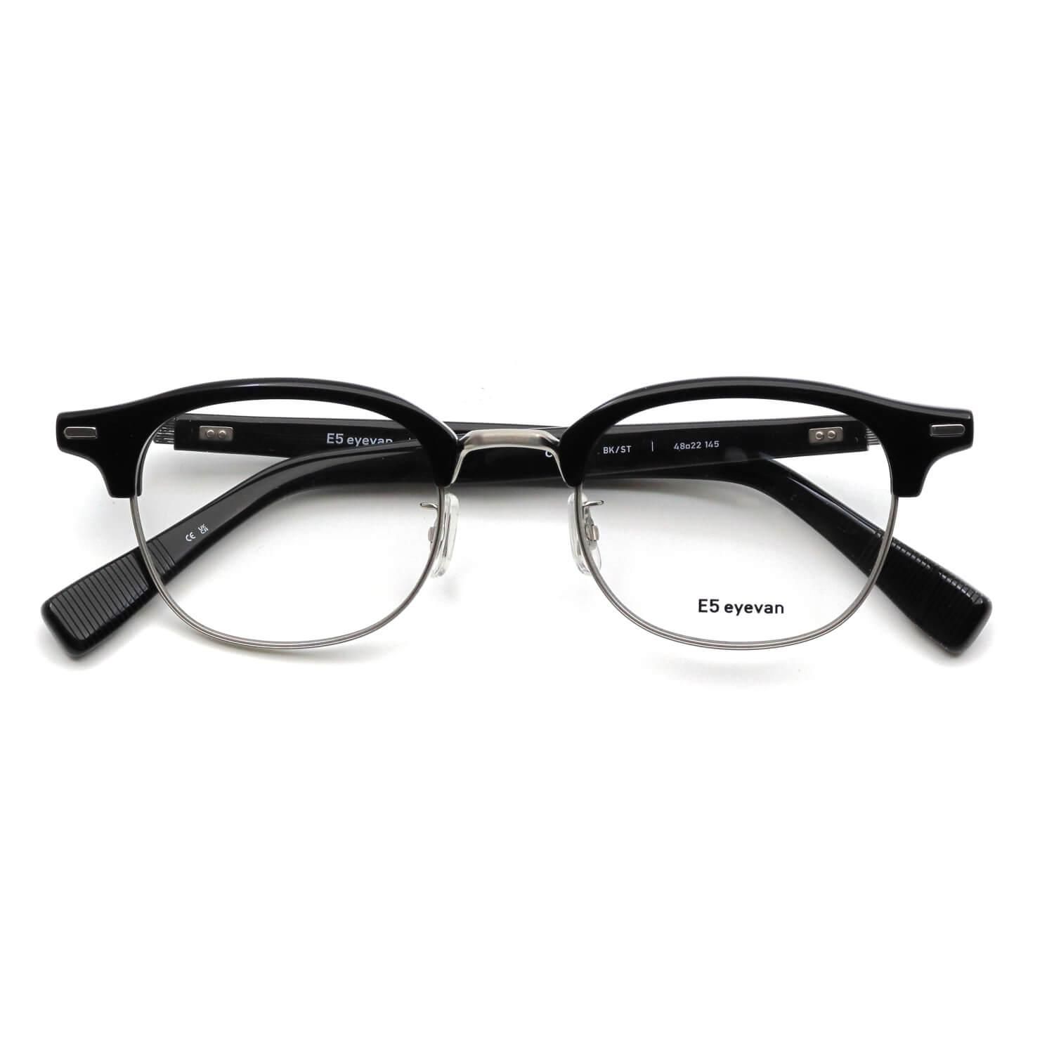 E5 eyevan c3 BK/ST 極美品 通販】c3 BK/STカラー┃E5 eyevan正規取扱店 Visio