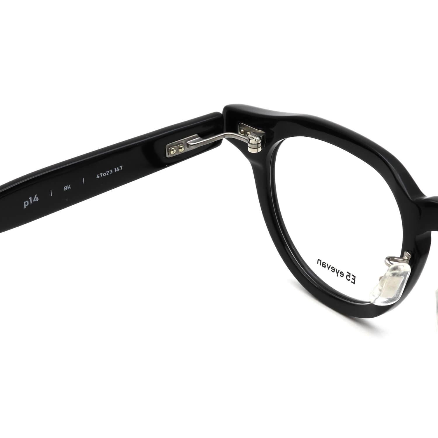 メガネ・老眼鏡 E5 eyevan p14 47-23-147 E5 eyevan p14 47-23-147 E5 아이반 안경 p14R BK 47사이즈 E5