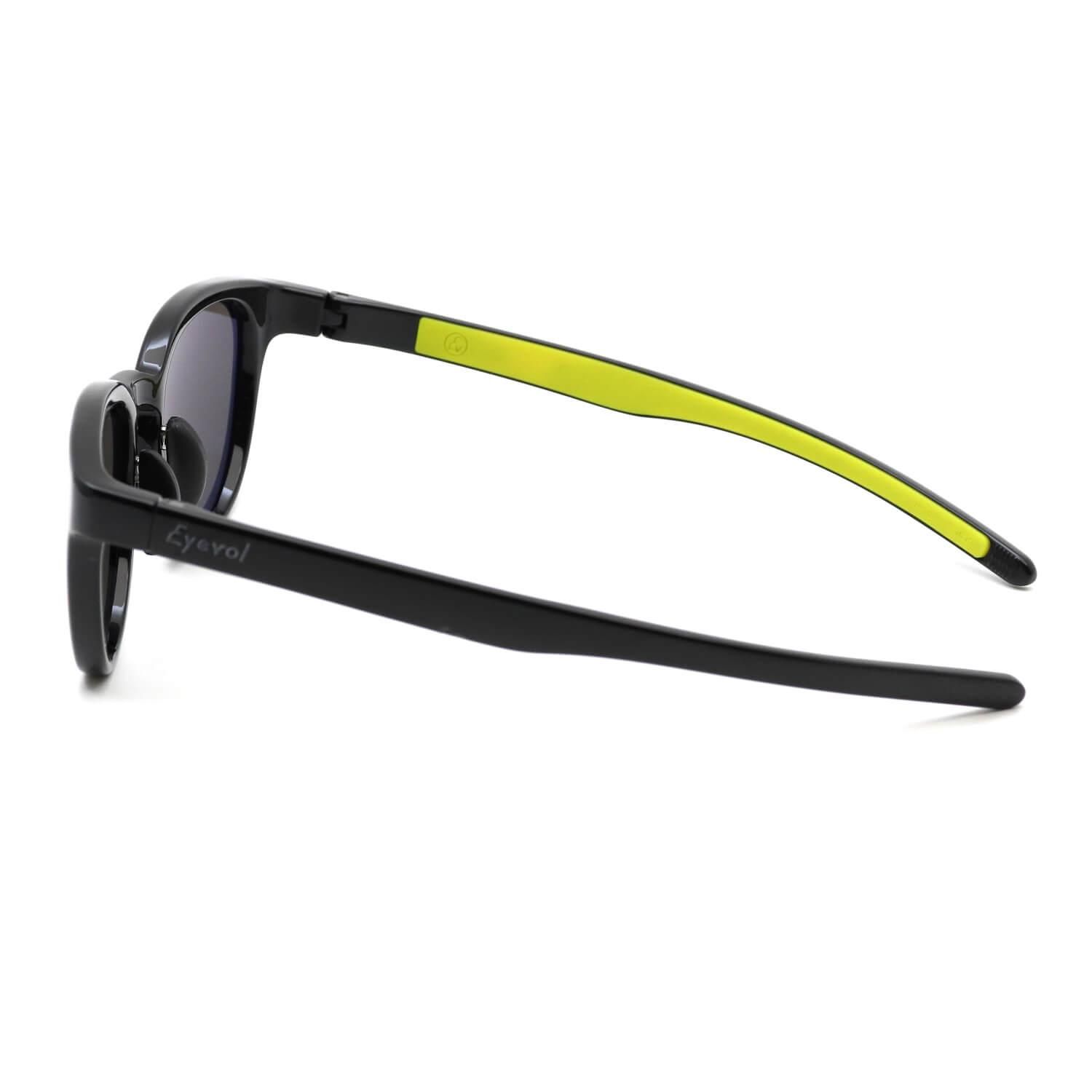 【極美品】WISELYメガネ 体の大きい人向け）琥珀のような柄のセルロイドメガネ050-AA