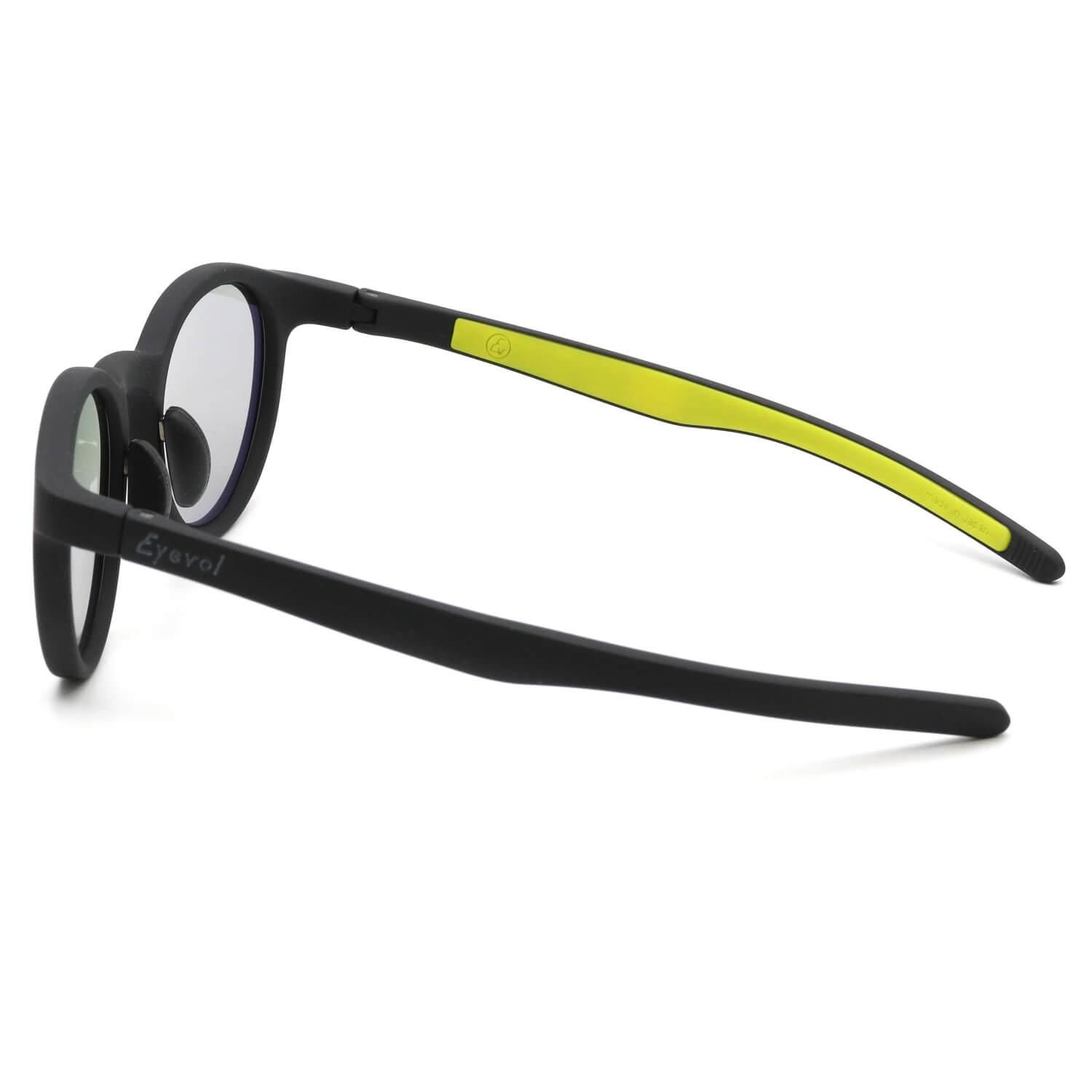 Eyeval (アイヴォル)サングラス MBK-LY-MGY ブラック/イエロー Eyevol サングラス RYS ライズ | 【Eyevol】 RYS3（50） ライズ3