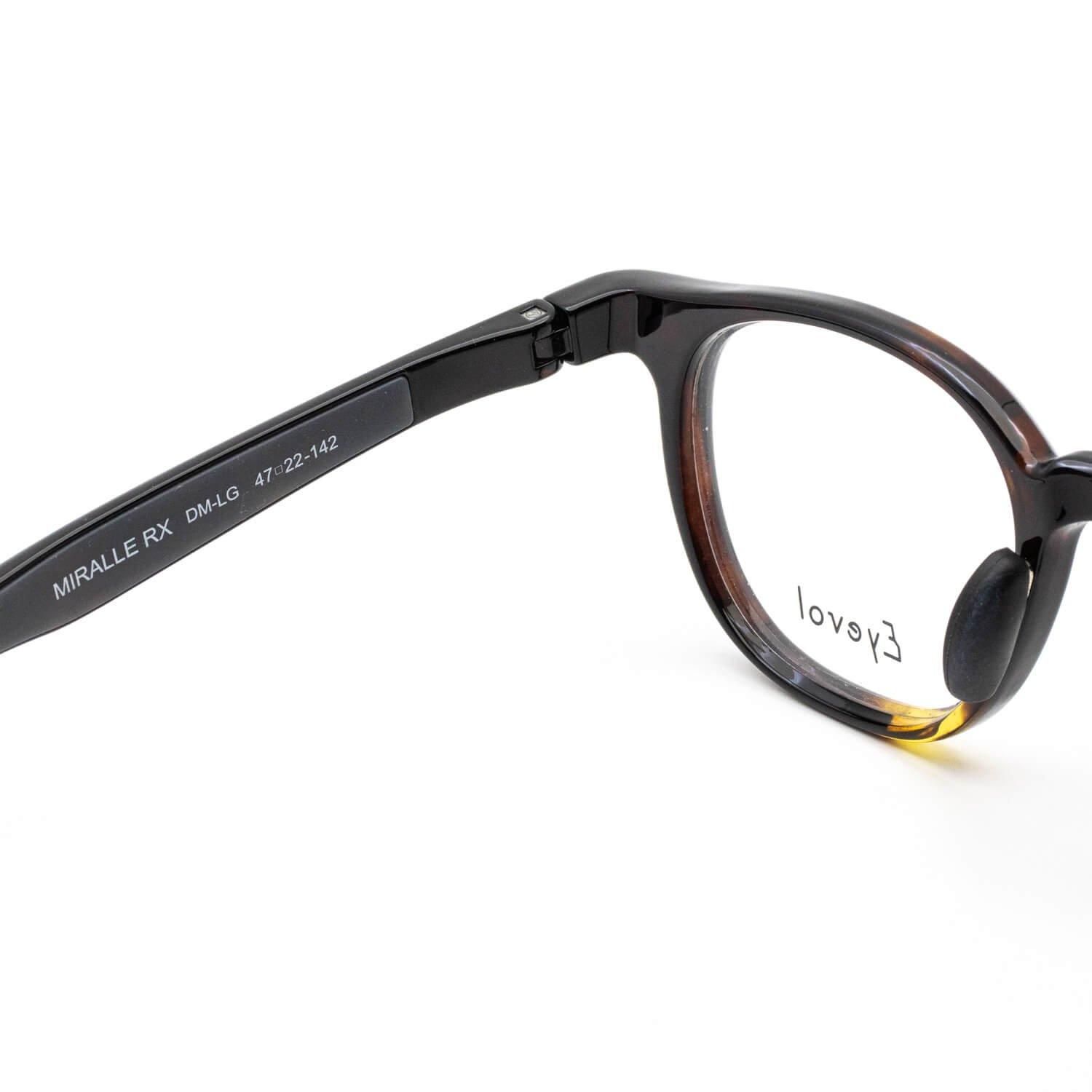 【美品】Eyevol MIRALLE サングラス デミ×イエロー 純正ケース付 MIRALLE / EYEVOL アイヴォル サングラス正規取扱い店舗｜東京