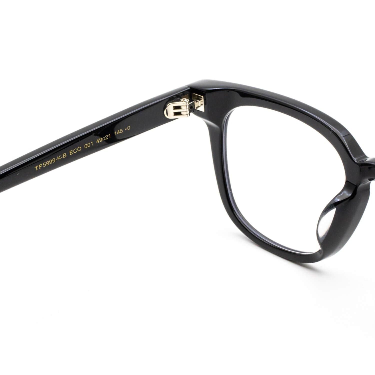 トムフォード　サングラス　TF5999-K-B ブルーレンズ TOM FORD トムフォード メガネ TF5999-K-B-001 BLACK 49サイズ